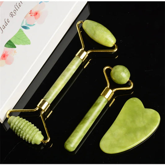 Jade Glow Roller & Gua Sha Set